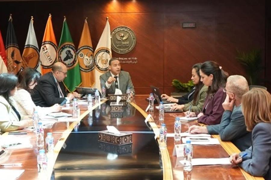 الرقابة المالية تبحث مع البنك الدولي تطوير سوق رأس المال